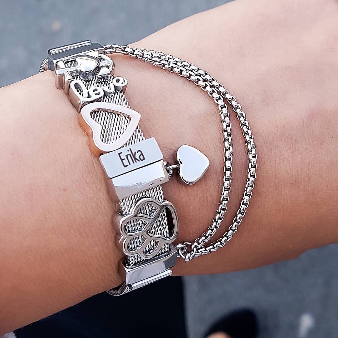 Mesh bracelet - Stainless steel