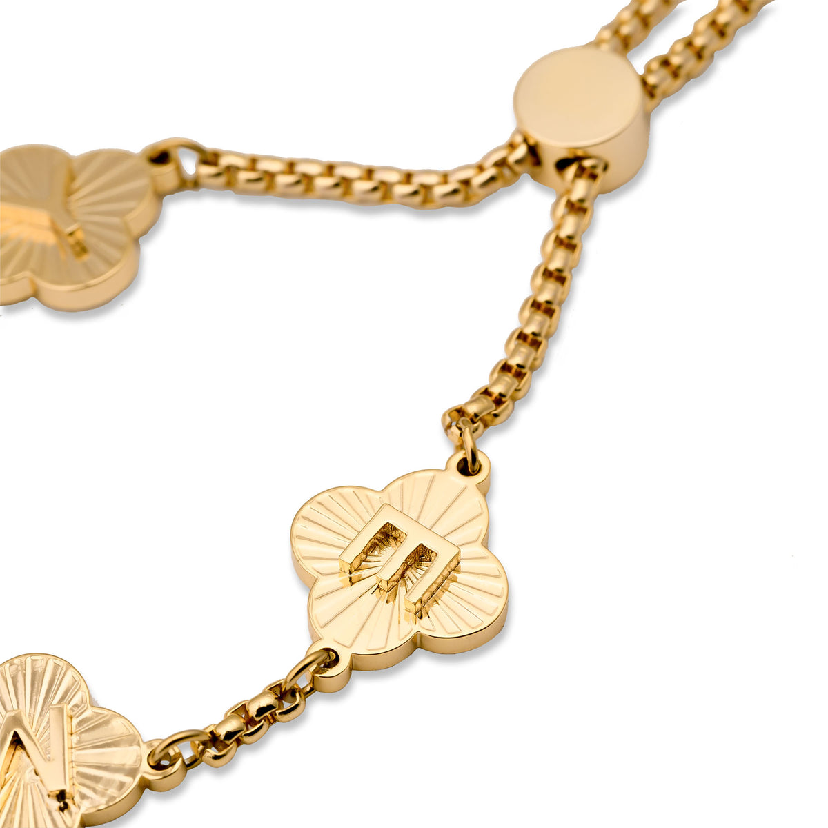 Clover sunrise bracelet - Stainless steel