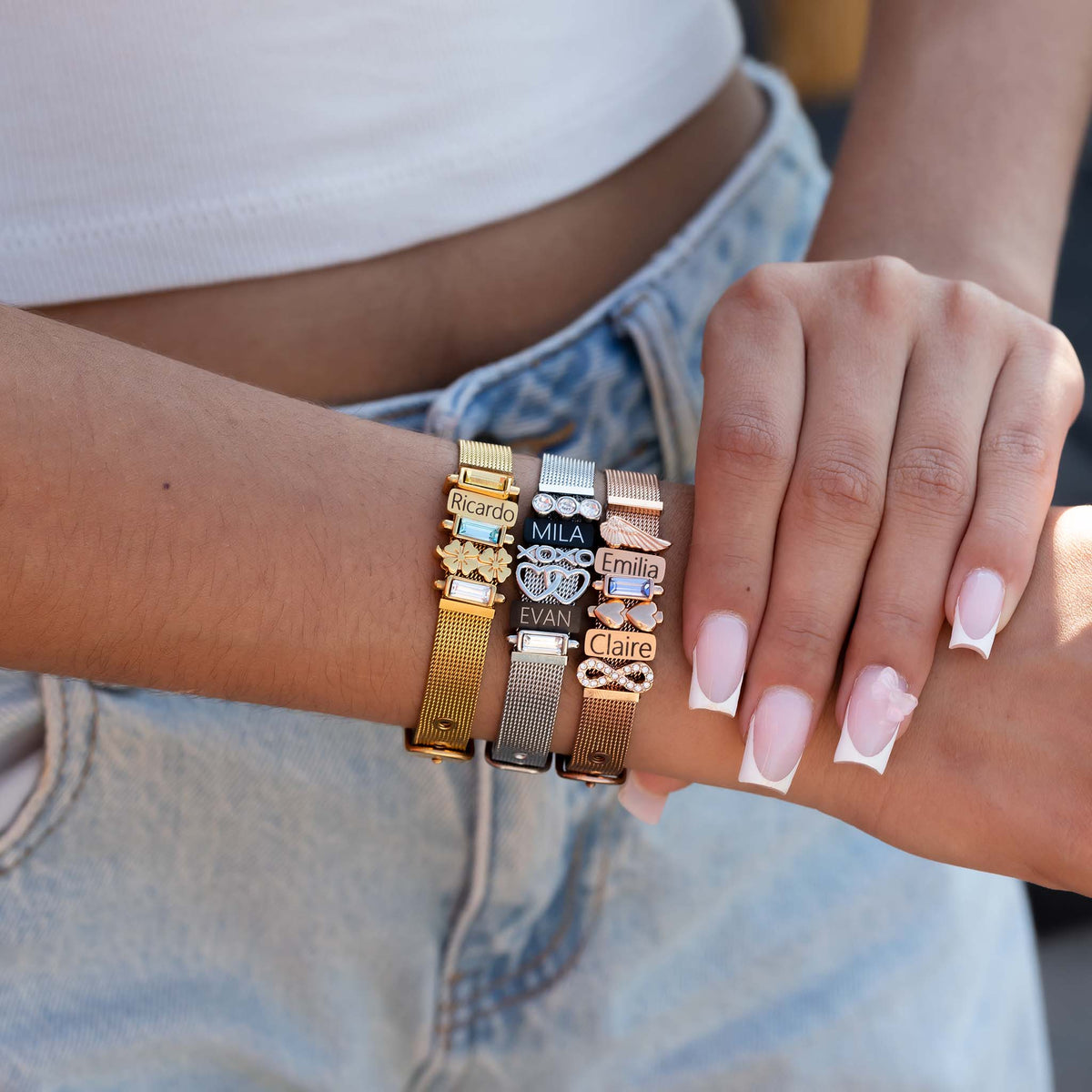 Mesh bracelet - No discoloration