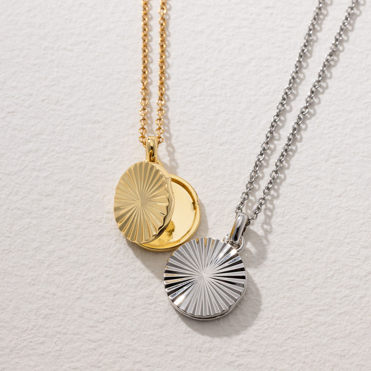 Sunray locket - photo inside
