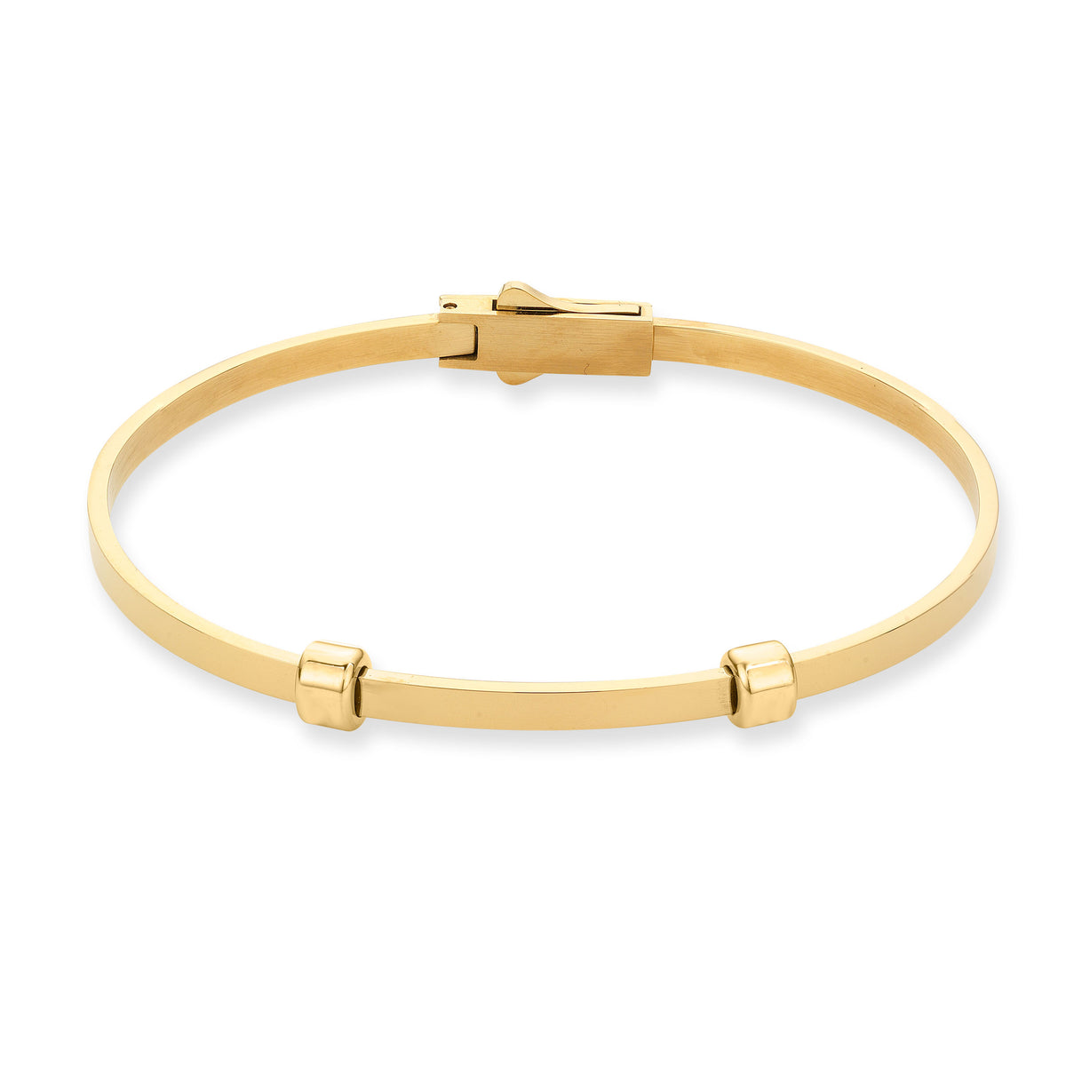 Letter bangle gold - Personalized