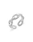 Lia ring silver - Stainless steel