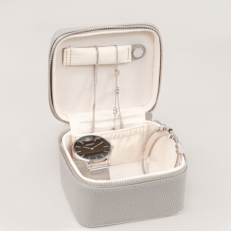 Little travel bag grey - inside