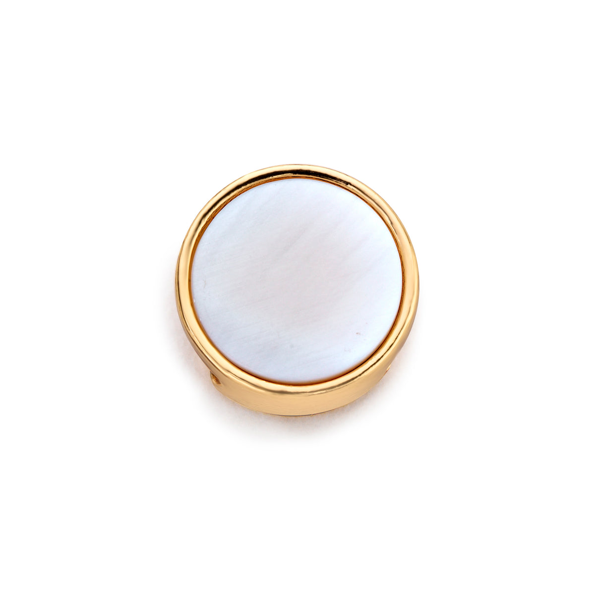 Mesh charm seashell gold - Stainless steel