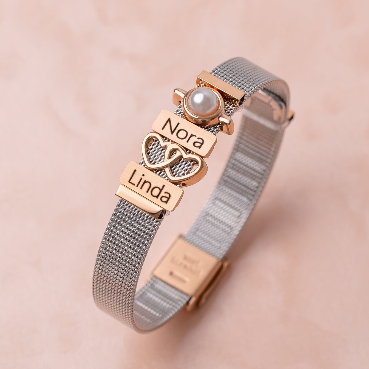 Mesh bracelet - Stainless steel