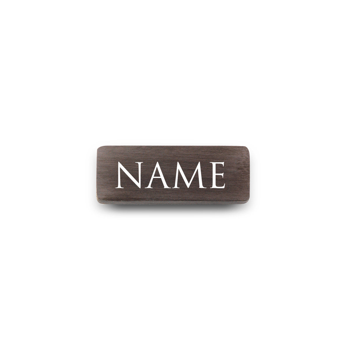 Mesh charm name black - Personalized