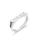 Noir bar silver - Personalized
