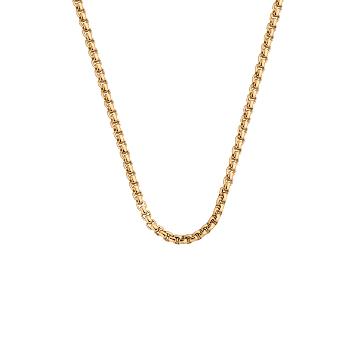 Pure necklace rosé gold - Stainless steel