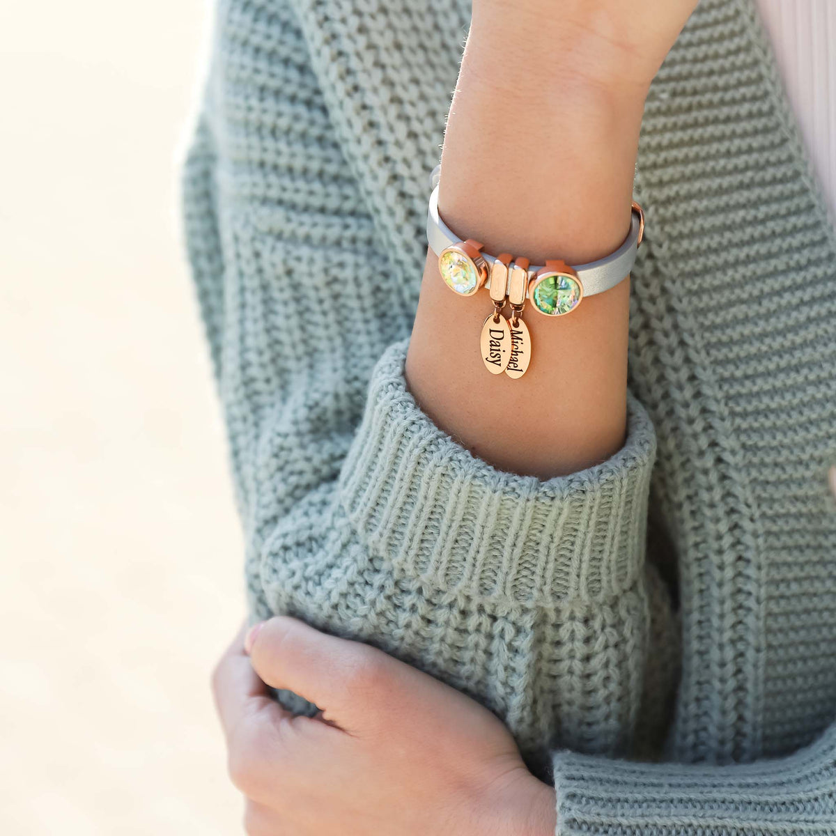 Rivoli bracelet - Personalized