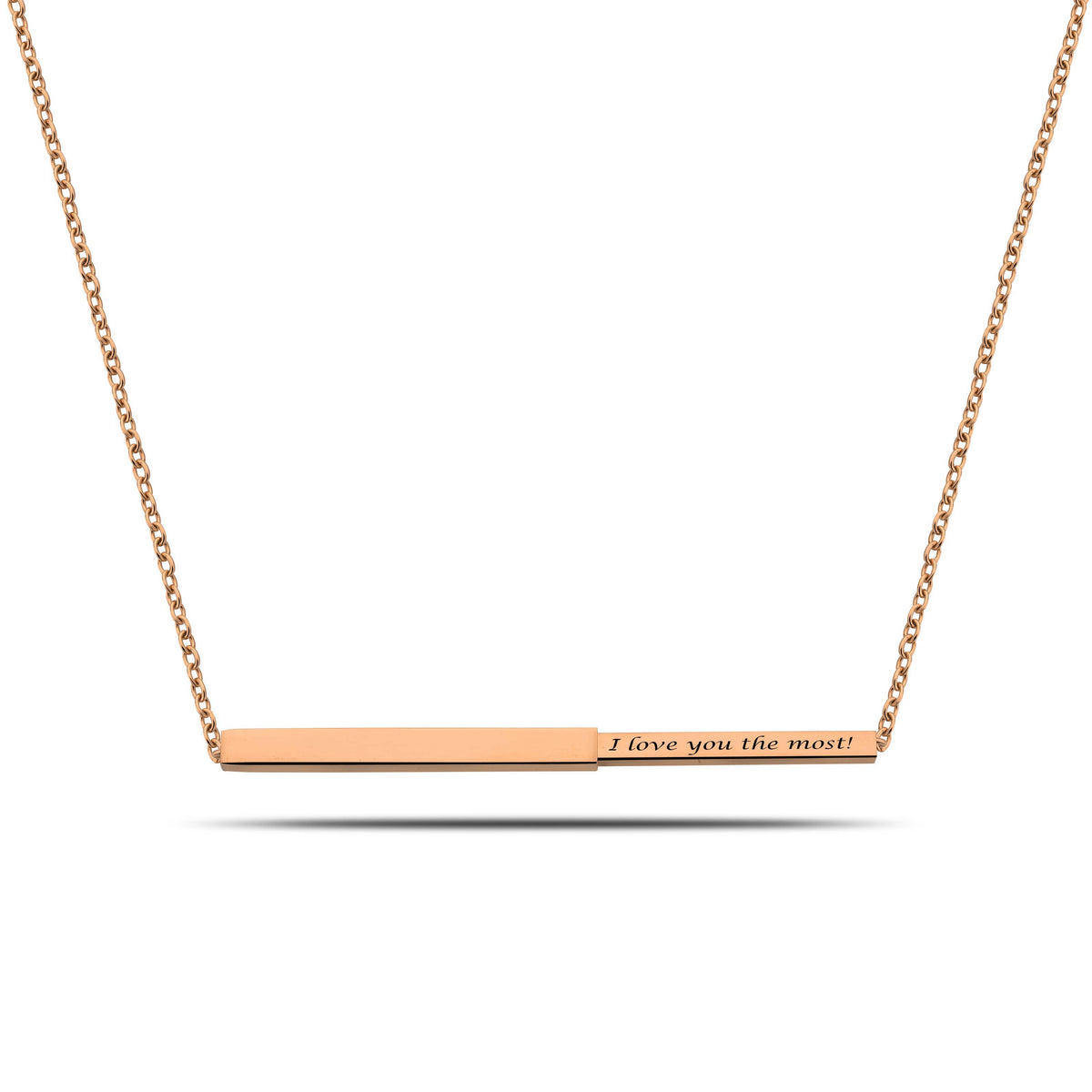 Secret bar rosé gold - Personalized