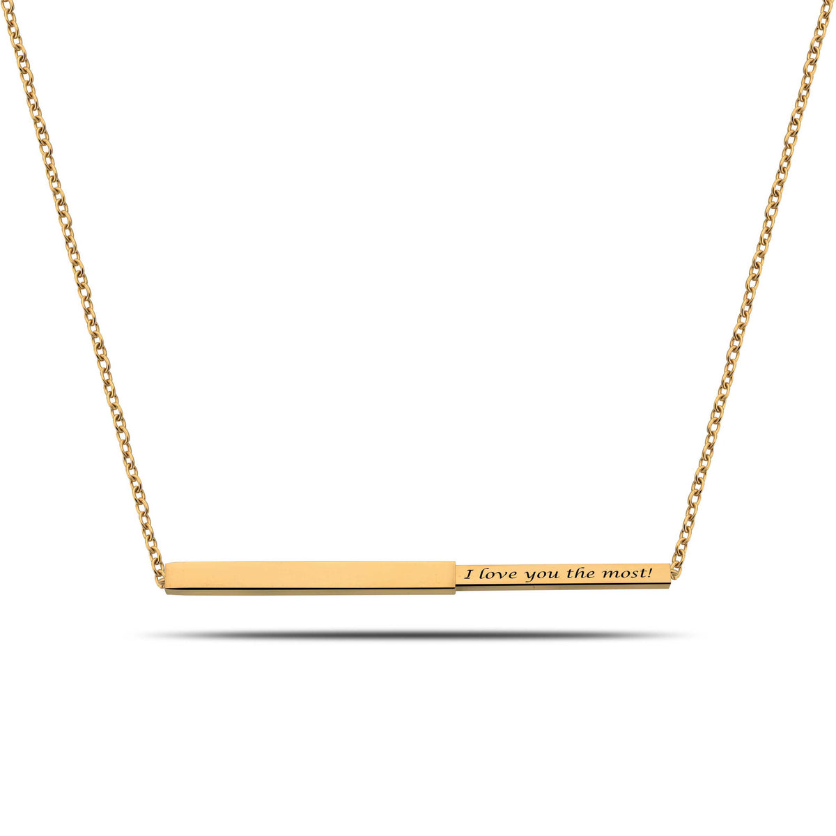 Secret bar gold - Personalized