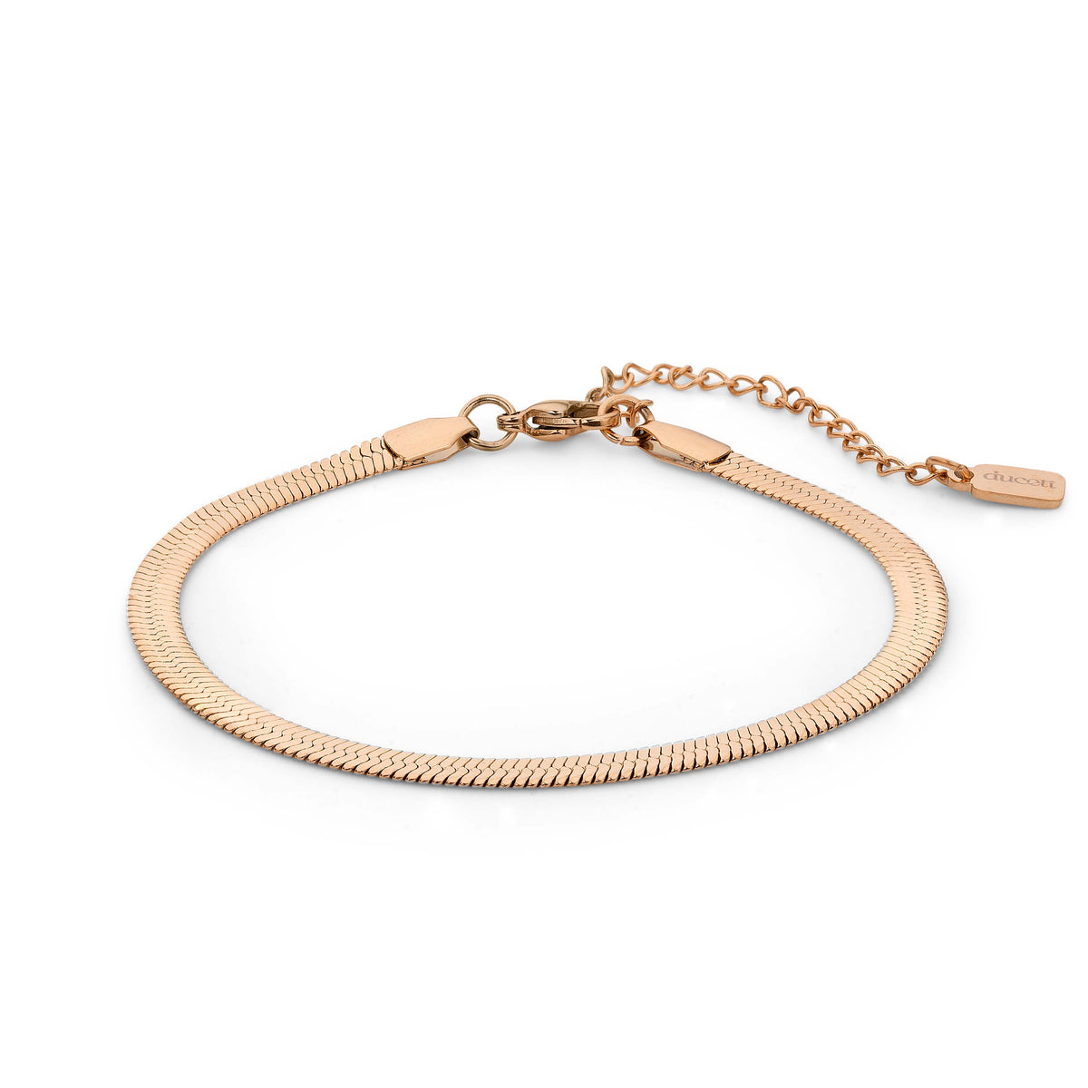 Snake bracelet rosé gold - Stainless steel