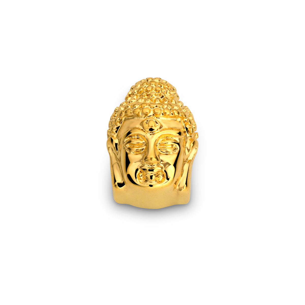 Mesh charm buddha gold - Stainless steel