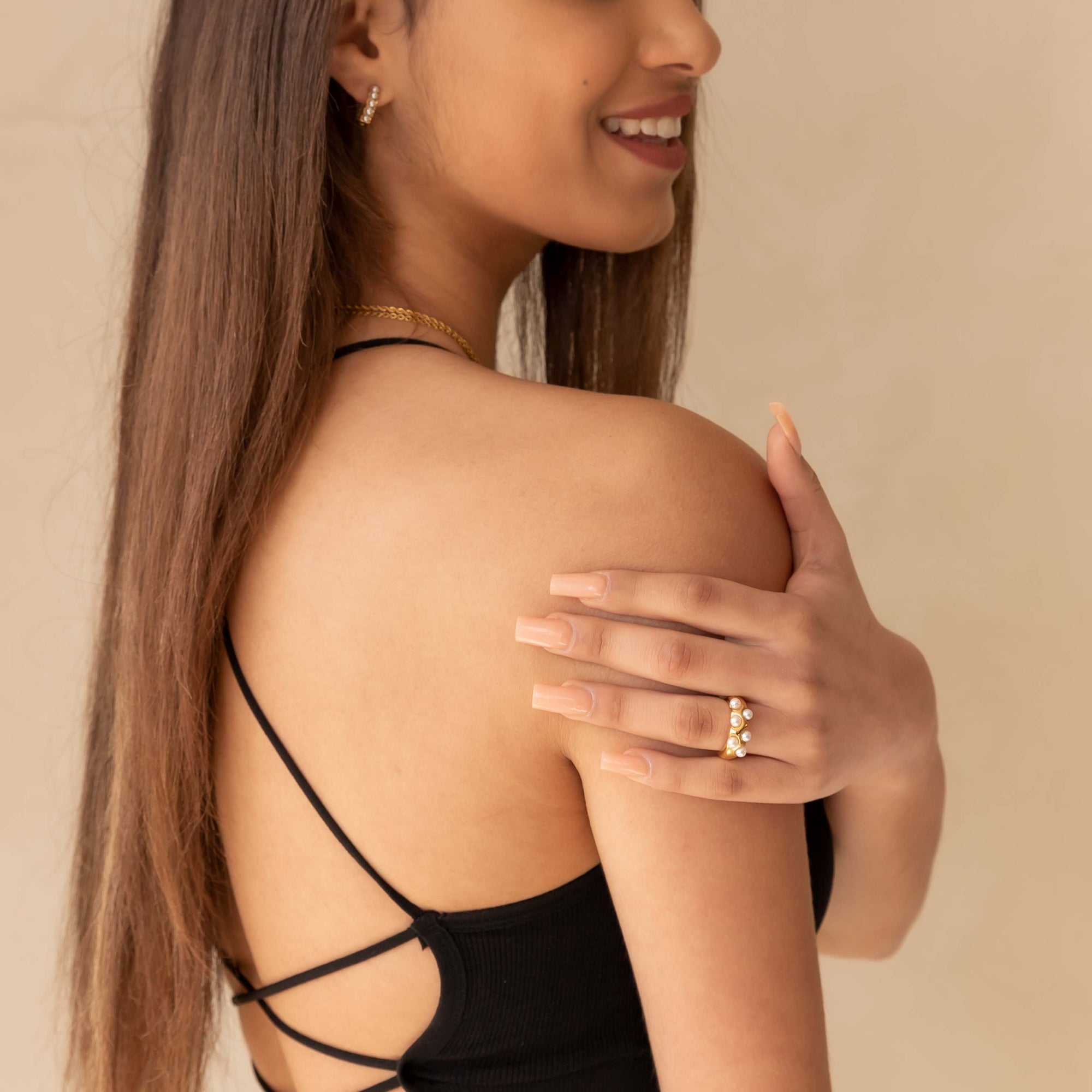 Pearl ring - No discoloration