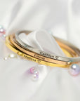 Name bangle - No discoloration