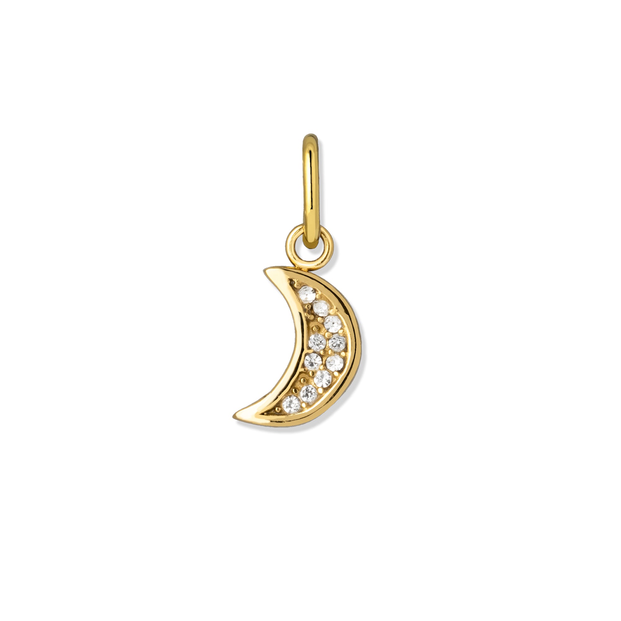 Aura charm moon gold