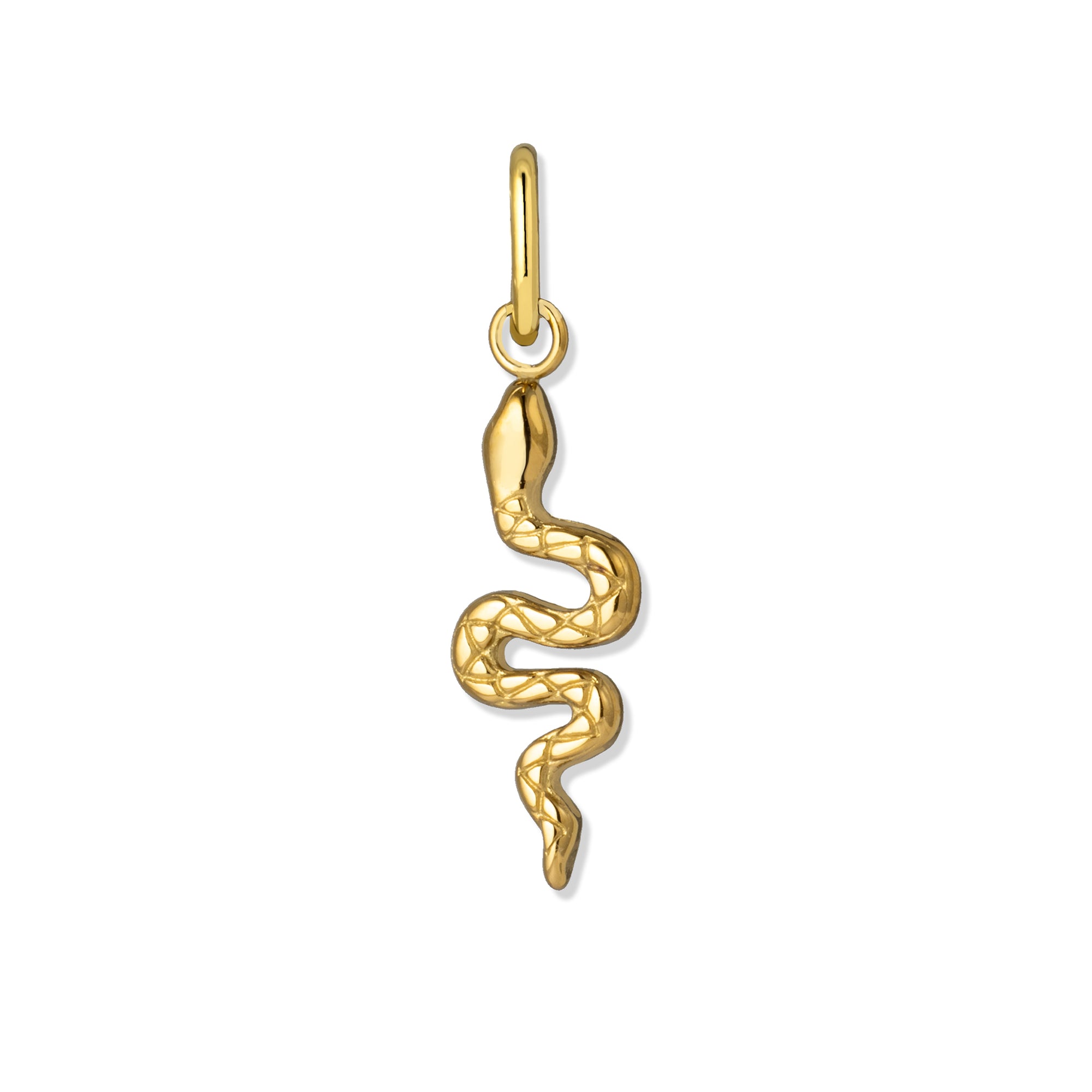 Aura charm snake gold