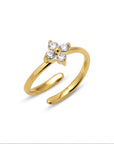 Mini blossom ring gold 18K