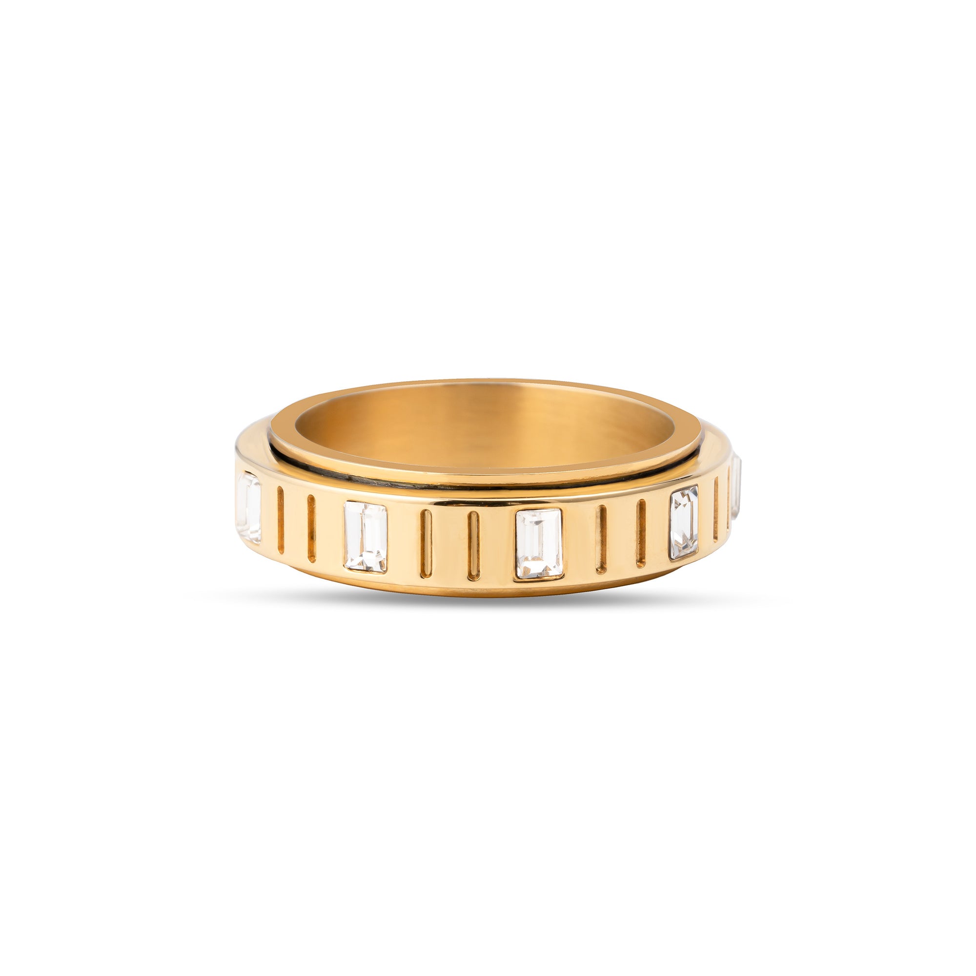 Fidget Nez ring gold