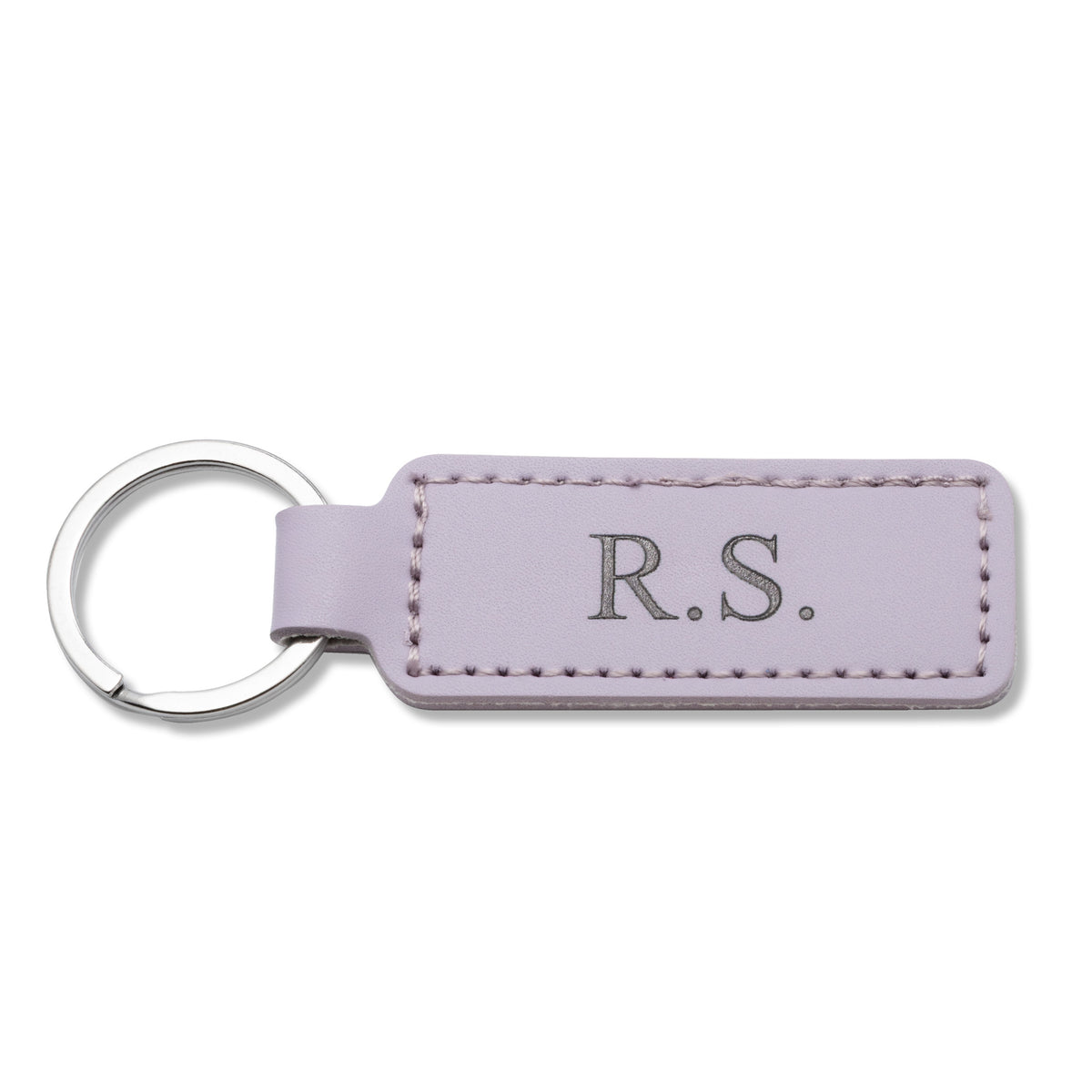 Luxe Tag Keychain Light Purple