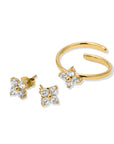 Mini blossom gold 18K set