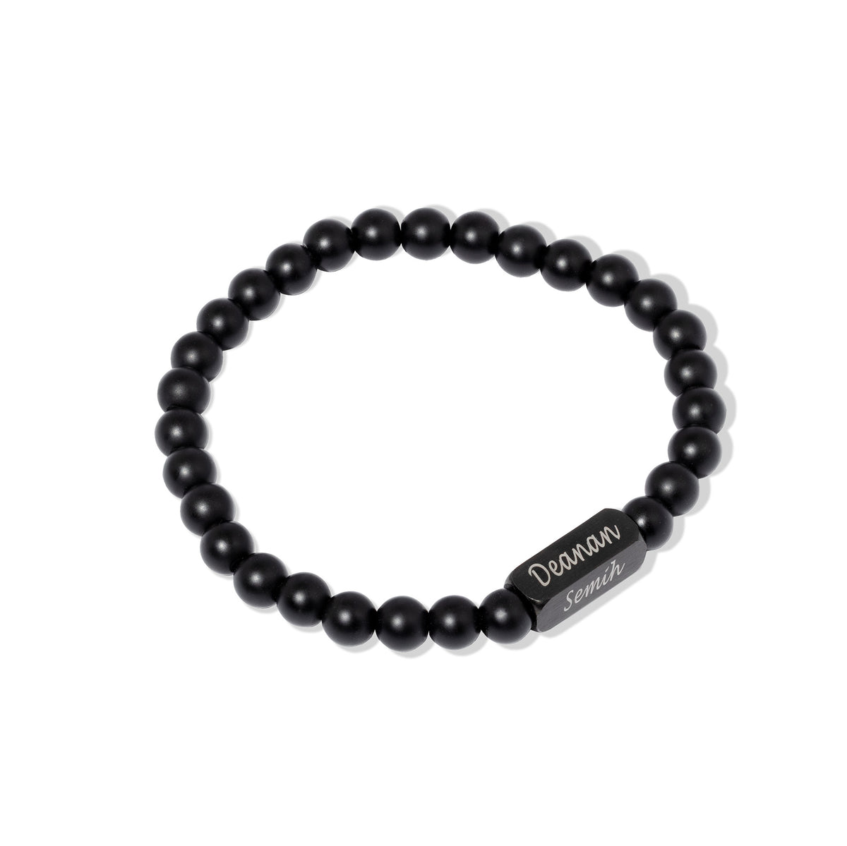 Noir bead bracelet - Ducett