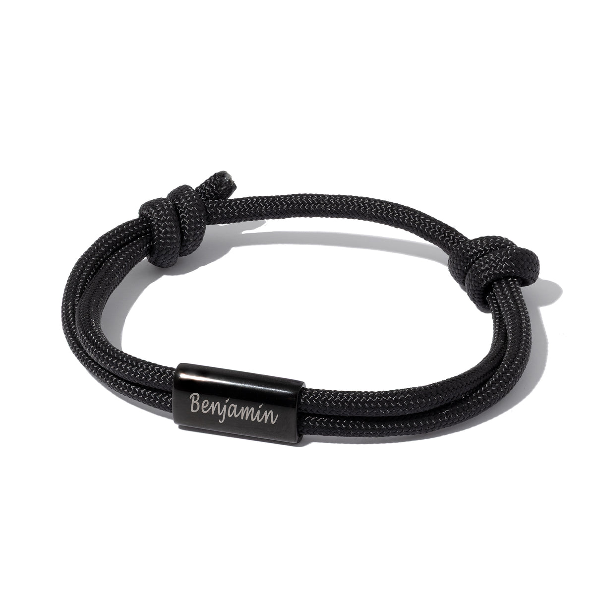 Rope bracelet black - Ducett
