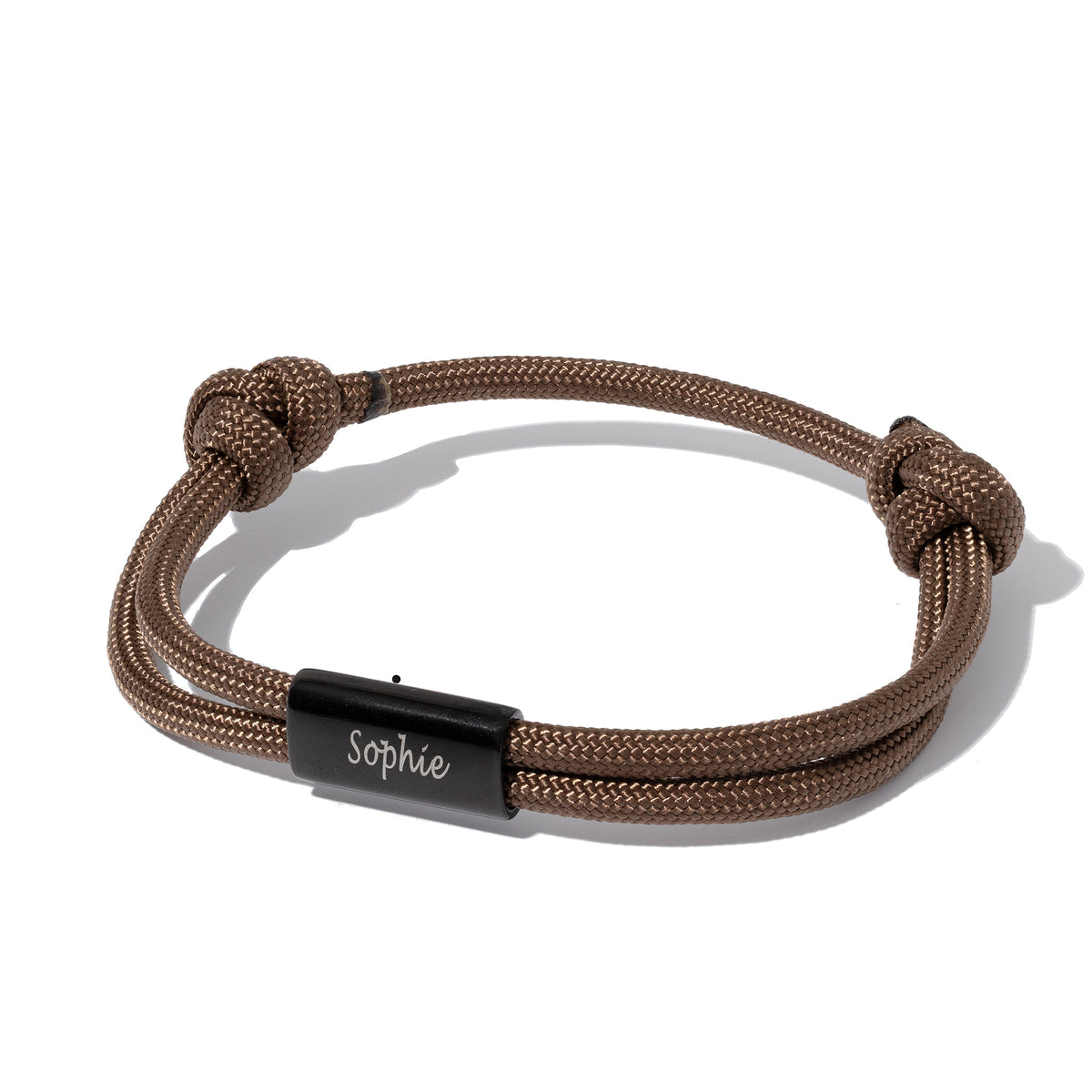 Rope bracelet brown - Ducett