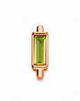 Mesh charm birthstones rosé gold