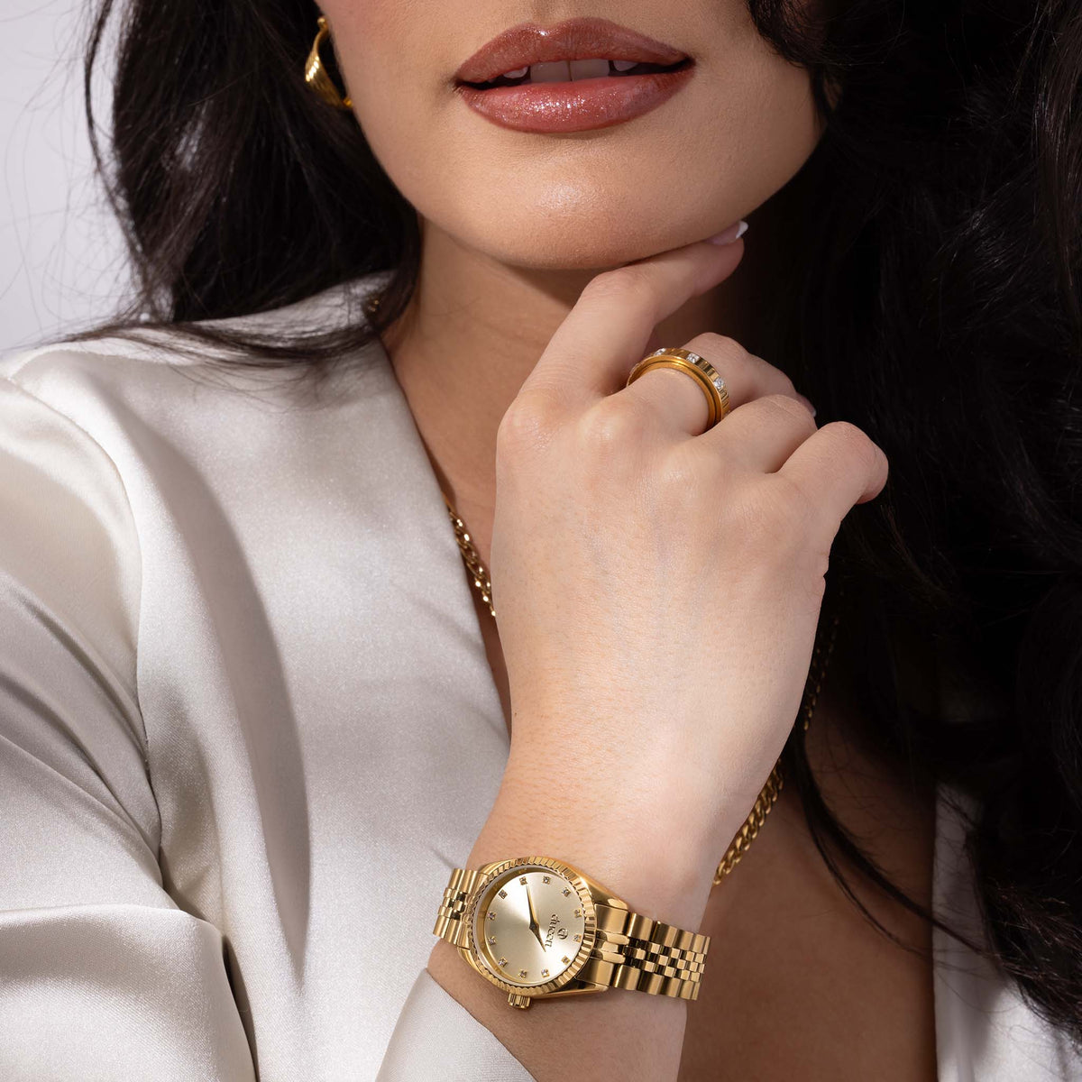 Signé watch gold - worn