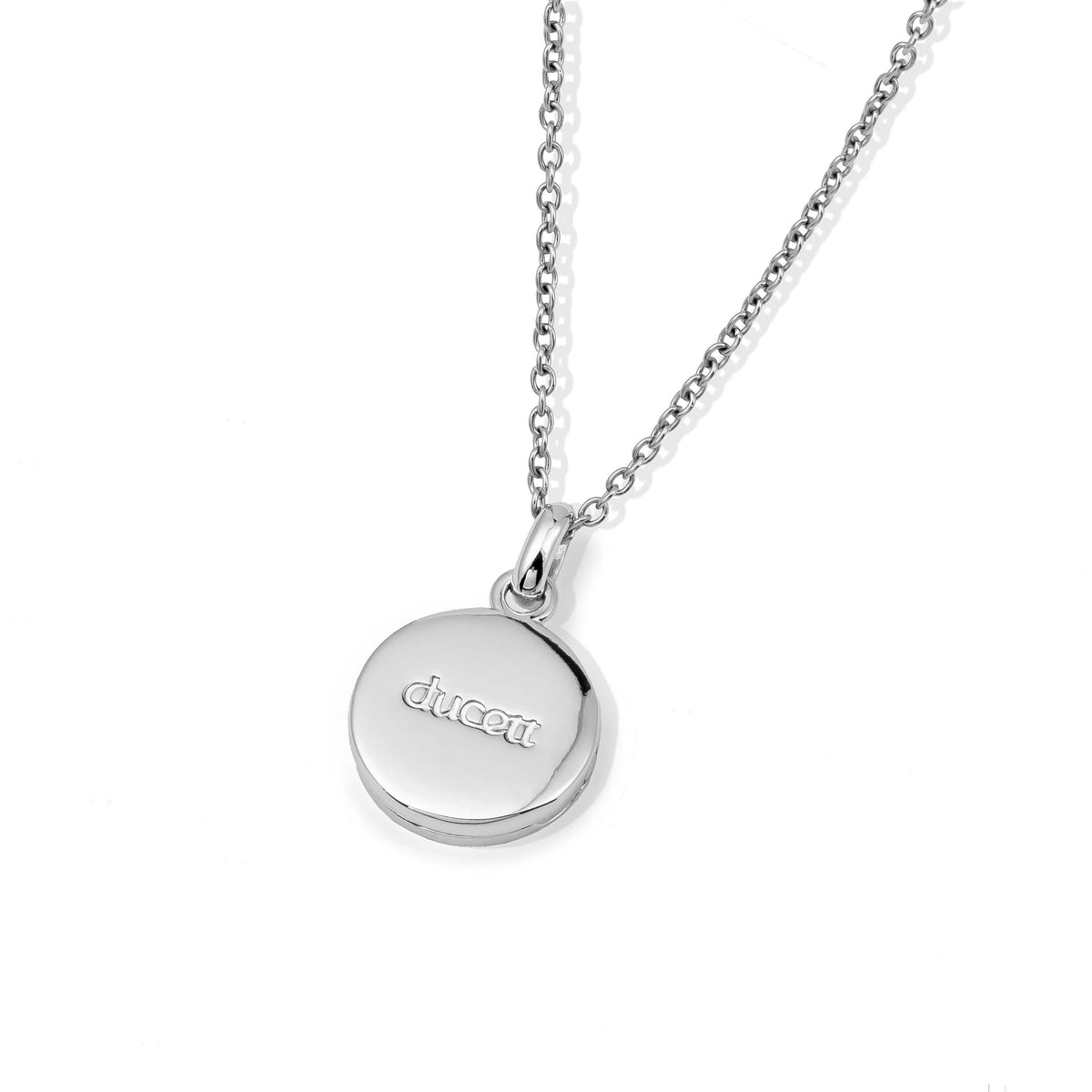 Sunray locket silver - Stainless steel