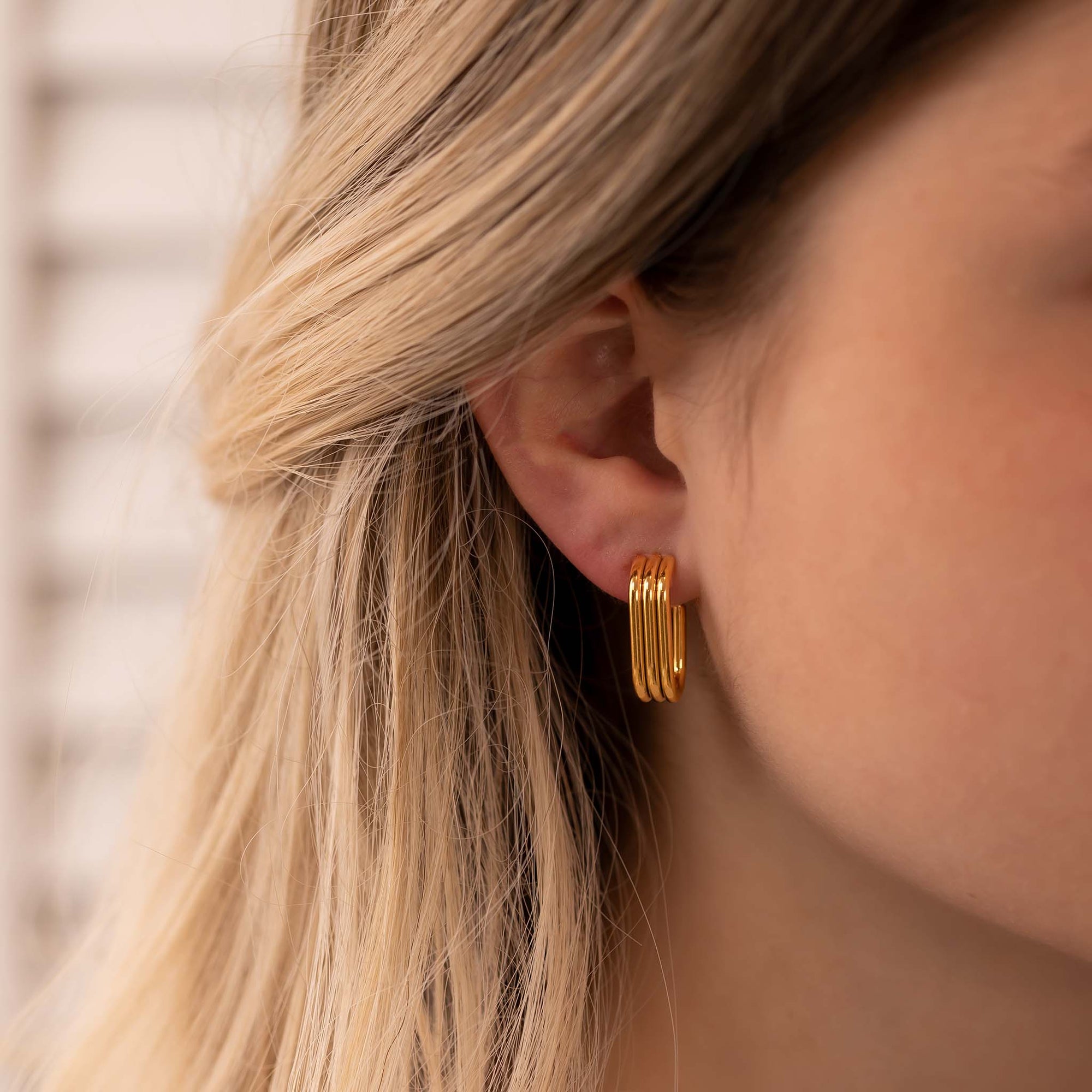 Trinix earring- Tarnish free