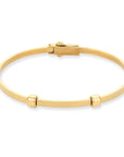 Letter bangle gold - Personalized