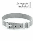 Mesh bracelet silver - Stainless steel