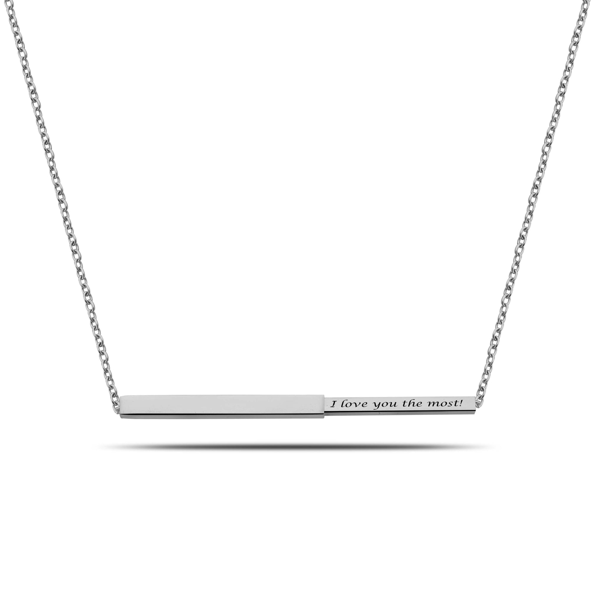 Secret bar silver - Personalized