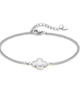 Seashell blossom bracelet silver - Stainless steel