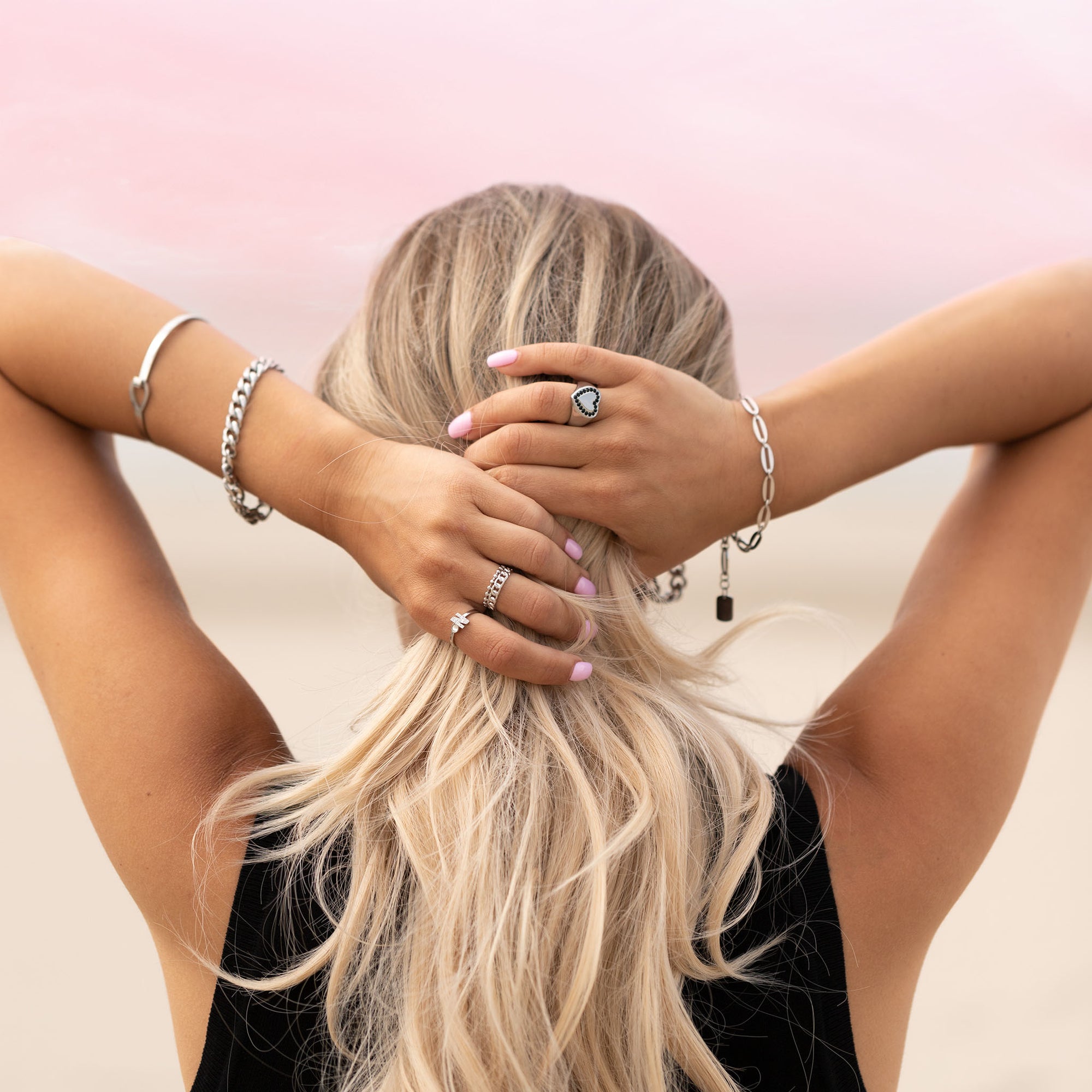 My letter ring - Adjustable