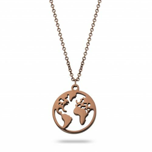 World necklace coffee